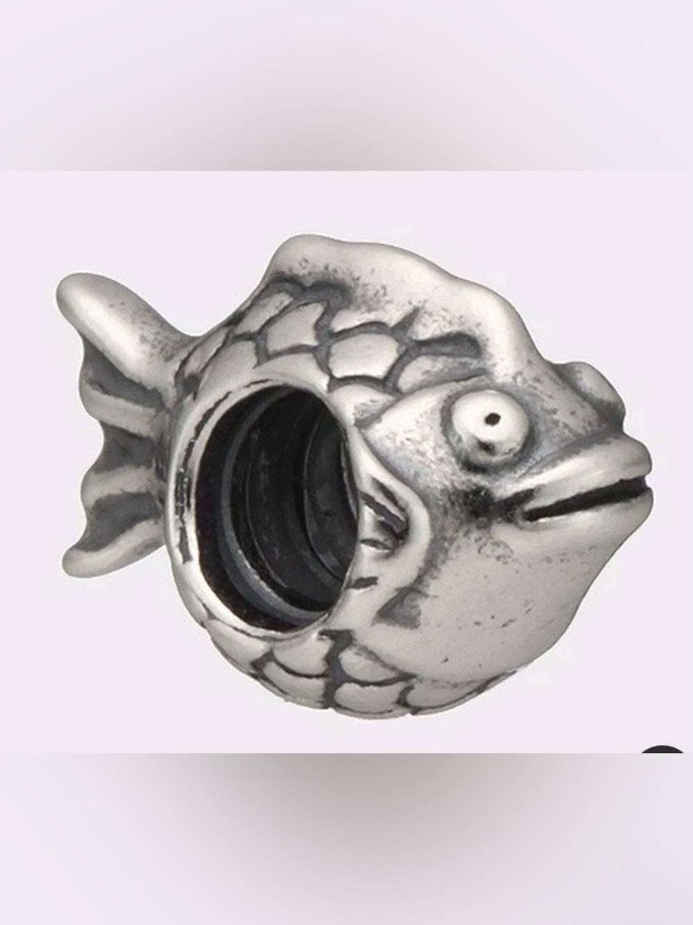 EUC! Authentic Pandora Happy Fish Charm 790392 ALE 925 Sterling Silver Retired